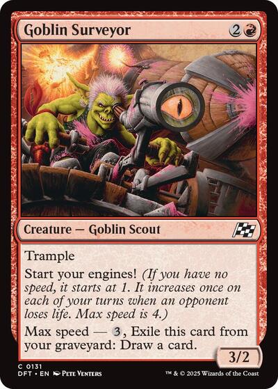 Goblin Surveyor Aetherdrift (DFT) - (#131) Near Mint