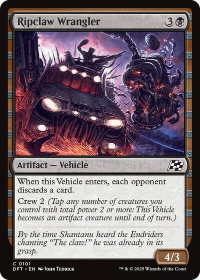 Ripclaw Wrangler Aetherdrift (DFT) - (#101) Near Mint