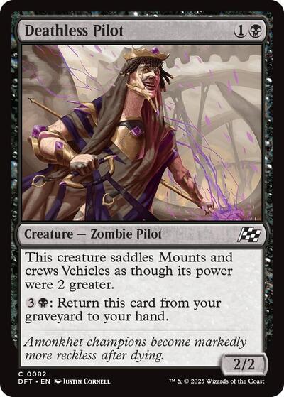 Deathless Pilot Aetherdrift (DFT) - (#82) Near Mint