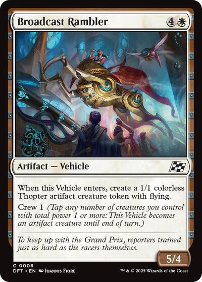 Broadcast Rambler Aetherdrift (DFT) - (#6) Near Mint