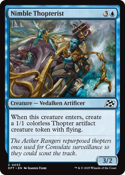Nimble Thopterist Aetherdrift (DFT) - (#53) Near Mint