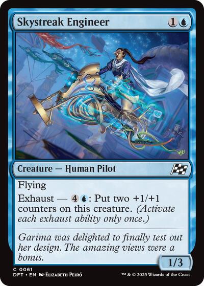 Skystreak Engineer Aetherdrift (DFT) - (#61) Near Mint