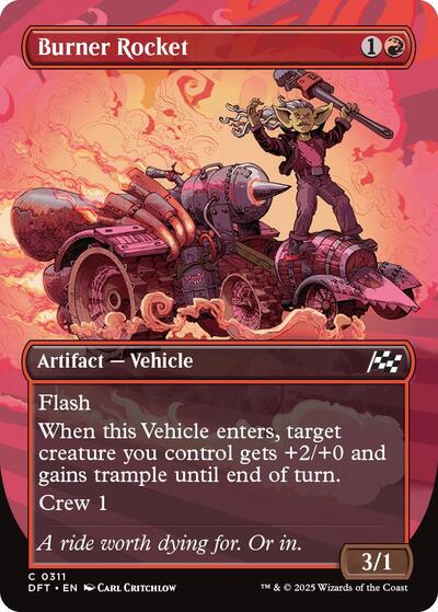 Burner Rocket Borderless Aetherdrift (DFT) - (#311) Near Mint