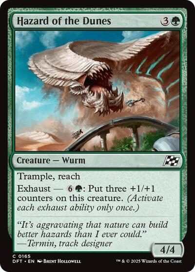 Hazard of the Dunes Aetherdrift (DFT) - (#165) Near Mint