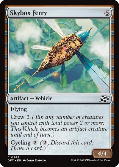 Skybox Ferry Aetherdrift (DFT) - (#243) Near Mint