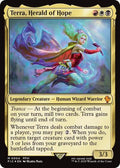 Terra Herald of Hope Commander: FINAL FANTASY (FIC) - (#4) Foil Near Mint