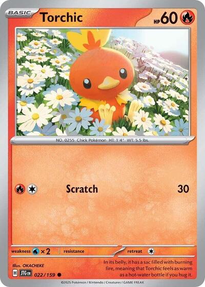 Torchic SV09: Journey Together (JTG) - (#022/159) Near Mint