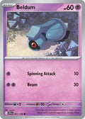 2025 Pokemon: SV09: Journey Together (JTG) - Beldum (#061/159, Common)