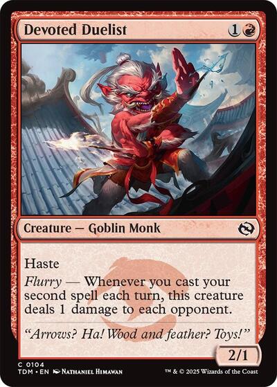 Devoted Duelist Tarkir: Dragonstorm (TDM) - (#104) Near Mint