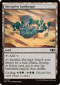 Deceptive Landscape Commander: Tarkir: Dragonstorm (TDC) - (#356) Near Mint