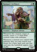 Rampart Architect Commander: Tarkir: Dragonstorm (TDC) - (#47) Near Mint