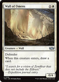 Wall of Omens Commander: Tarkir: Dragonstorm (TDC) - (#138) Near Mint