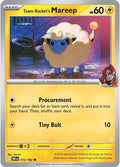 Team Rocket's Mareep SV10: Destined Rivals (DRI) - (#072/182) Reverse Holofoil Near Mint