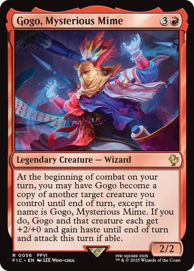 Gogo Mysterious Mime Commander: FINAL FANTASY (FIC) - (#56) Near Mint
