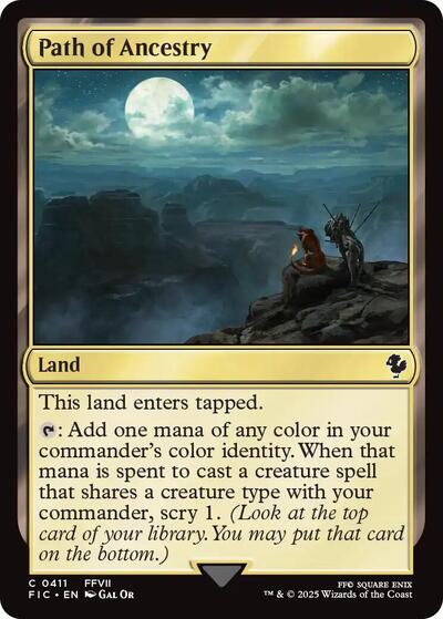 Path of Ancestry Commander: FINAL FANTASY (FIC) - (#411) Near Mint