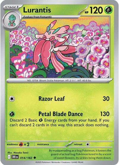 Lurantis SV10: Destined Rivals (DRI) - (#014/182) Near Mint
