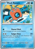 2025 Pokemon: SV10: Destined Rivals (DRI) - Wash Rotom (#061/182, Common)