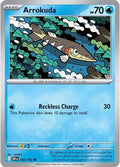 Arrokuda SV10: Destined Rivals (DRI) - (#062/182) Reverse Holofoil Near Mint