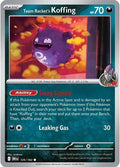 Team Rocket's Koffing SV10: Destined Rivals (DRI) - (#125/182) Near Mint