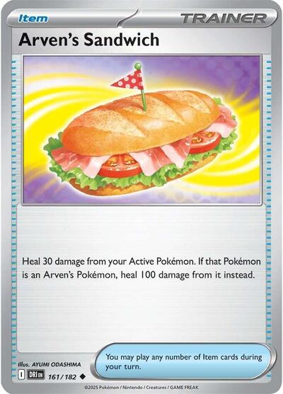 Arven's Sandwich SV10: Destined Rivals (DRI) - (#161/182) Near Mint