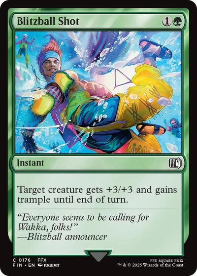 Blitzball Shot FINAL FANTASY (FIN) - (#176) Foil Near Mint