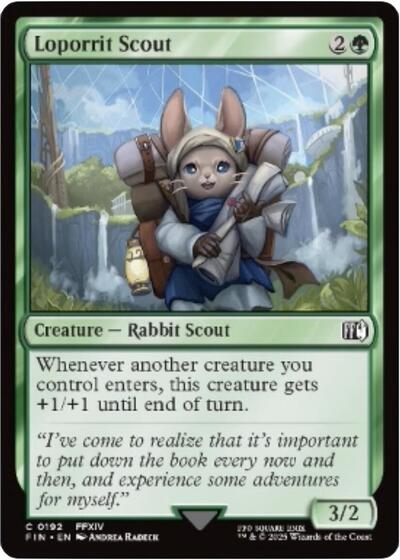 Loporrit Scout FINAL FANTASY (FIN) - (#192) Near Mint