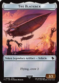 The Blackjack The Monarch Double Sided Token Commander: FINAL FANTASY (FIC) - (#8 // 11) Near Mint