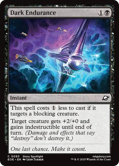Dark Endurance Edge of Eternities (EOE) - (#93) Near Mint