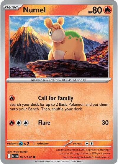 Numel ME01: Mega Evolution (MEG) - (#021/132) Near Mint