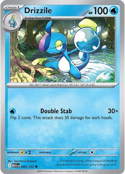Drizzile ME01: Mega Evolution (MEG) - (#040/132) Near Mint