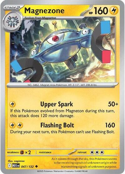 Magnezone ME01: Mega Evolution (MEG) - (#047/132) Near Mint