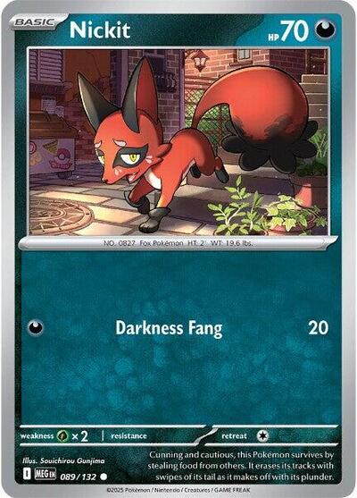 Nickit ME01: Mega Evolution (MEG) - (#089/132) Near Mint