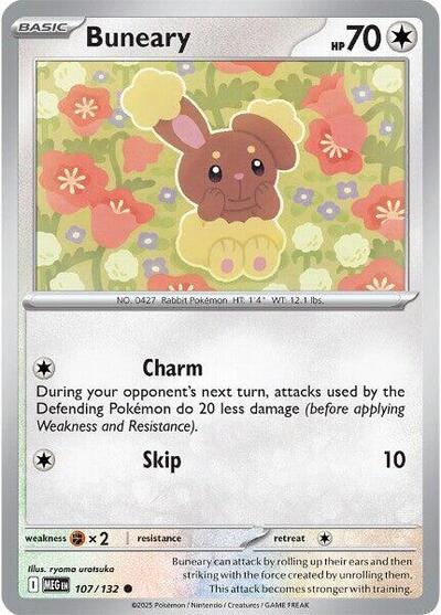 Buneary ME01: Mega Evolution (MEG) - (#107/132) Near Mint