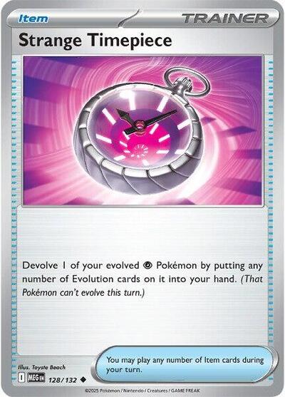 Strange Timepiece ME01: Mega Evolution (MEG) - (#128/132) Near Mint
