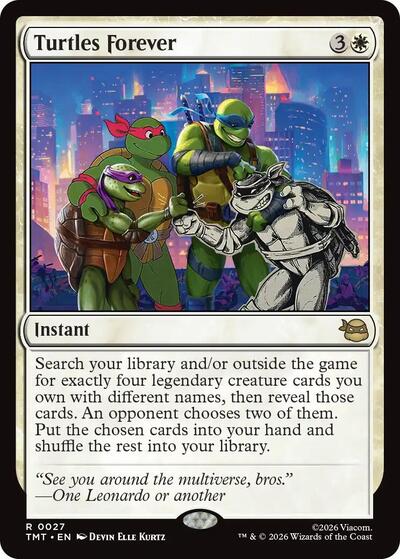 Turtles Forever Teenage Mutant Ninja Turtles (TMT) - (#27) Near Mint