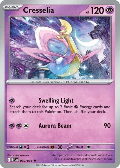 Cresselia ME02: Phantasmal Flames (PFL) - (#039/094) Near Mint