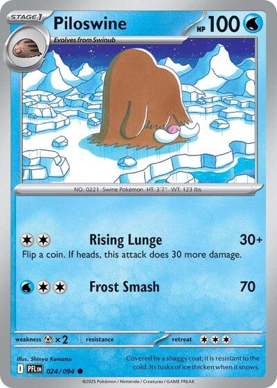 Piloswine ME02: Phantasmal Flames (PFL) - (#024/094) Near Mint