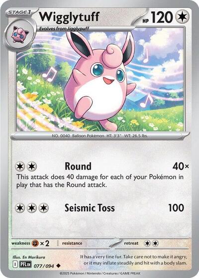 Wigglytuff - 077/094 ME02: Phantasmal Flames (PFL) - (#077/094) Near Mint
