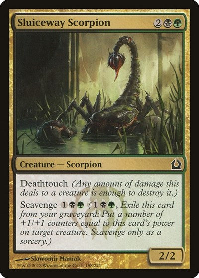 Sluiceway Scorpion Return to Ravnica (RTR) - (#198) Near Mint