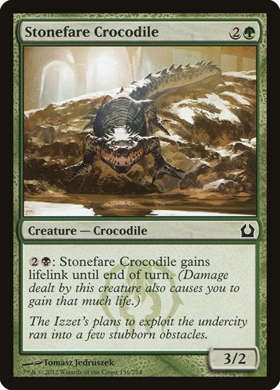 Stonefare Crocodile Return to Ravnica (RTR) - (#136) Near Mint