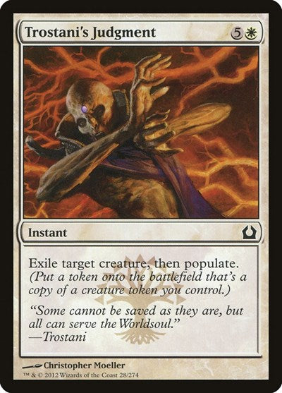 Trostanis Judgment Return to Ravnica (RTR) - (#28) Near Mint