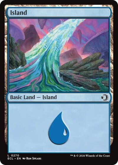 Island 0270 Lorwyn Eclipsed (ECL) - (#270) Near Mint