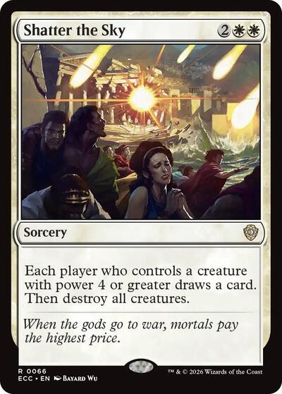 Shatter the Sky Commander: Lorwyn Eclipsed (ECC) - (#66) Near Mint