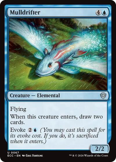 Mulldrifter Commander: Lorwyn Eclipsed (ECC) - (#67) Near Mint