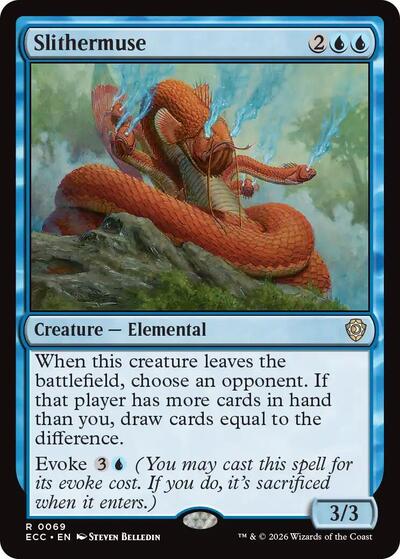 Slithermuse Commander: Lorwyn Eclipsed (ECC) - (#69) Near Mint