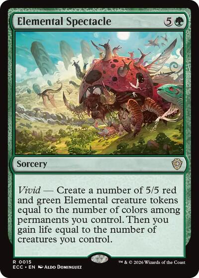 Elemental Spectacle Commander: Lorwyn Eclipsed (ECC) - (#15) Near Mint