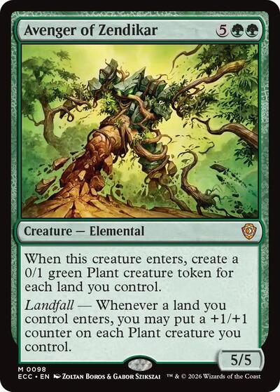 Avenger of Zendikar Commander: Lorwyn Eclipsed (ECC) - (#98) Near Mint