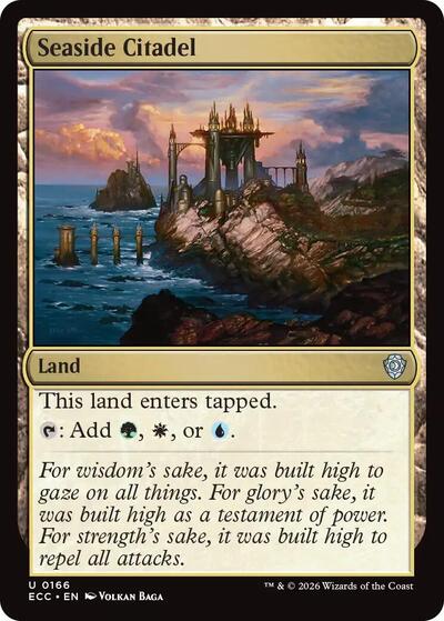 Seaside Citadel Commander: Lorwyn Eclipsed (ECC) - (#166) Near Mint