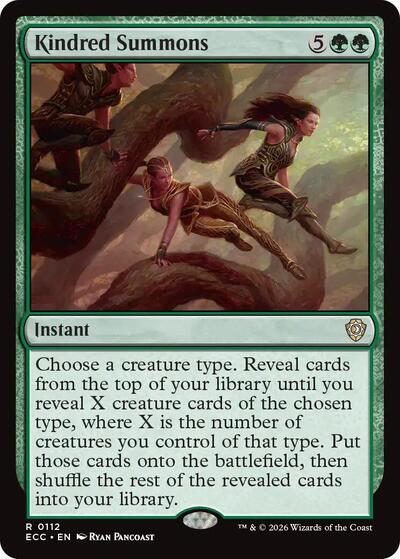 Kindred Summons Commander: Lorwyn Eclipsed (ECC) - (#112) Near Mint