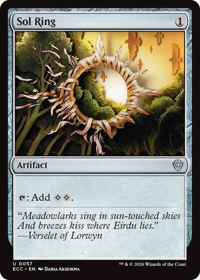 Sol Ring 0057 Commander: Lorwyn Eclipsed (ECC) - (#57) Near Mint